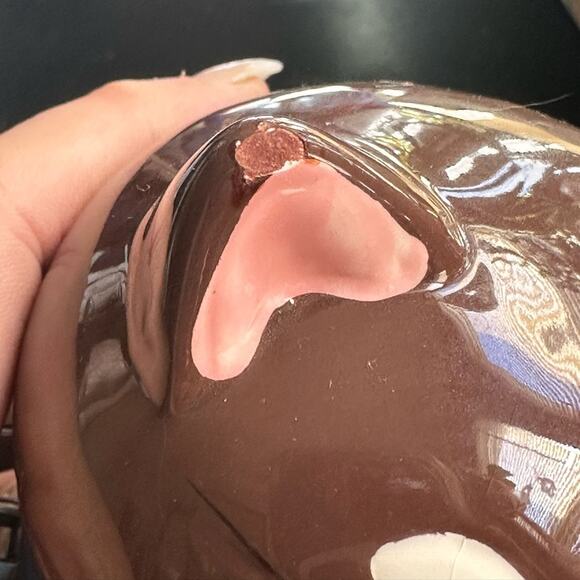 Boston Warehouse Vintage Brown Cat Treat Jar - Picture 3 of 5